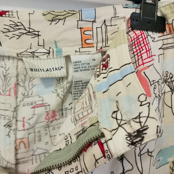 Withe & Stage cotton pants - Picture 2 of 4